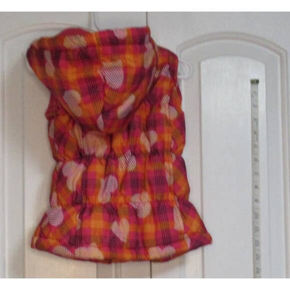 Kids Pink and Orange Bubble Vest - Picture 4 of 4